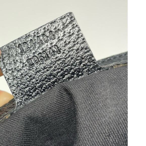 SOLDGucci Monogram GG Jackie Piston Nailhead Vintage Shoulder Bag Canvas Leather - Picture 14 of 15